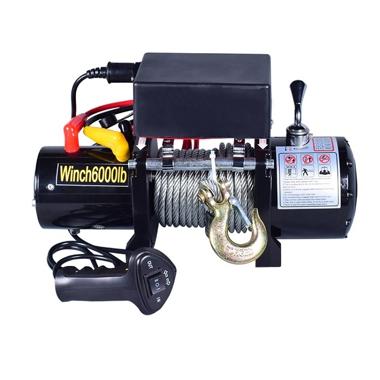 Electric Wireless Steel Cable Handheld Remote Corded Control 12V 3000lbs Winch for UTV ATV Boat