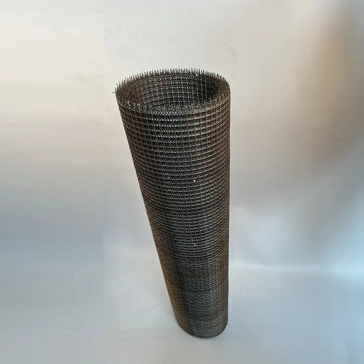 crimped woven wire mesh high carbon steel wire crimped woven mesh for gril mesh