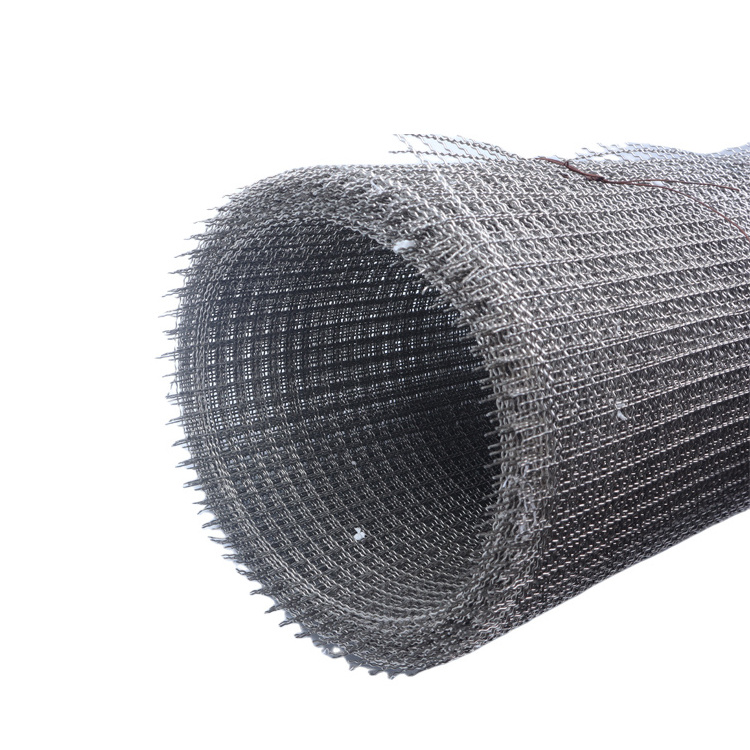 crimped woven wire mesh high carbon steel wire crimped woven mesh for gril mesh