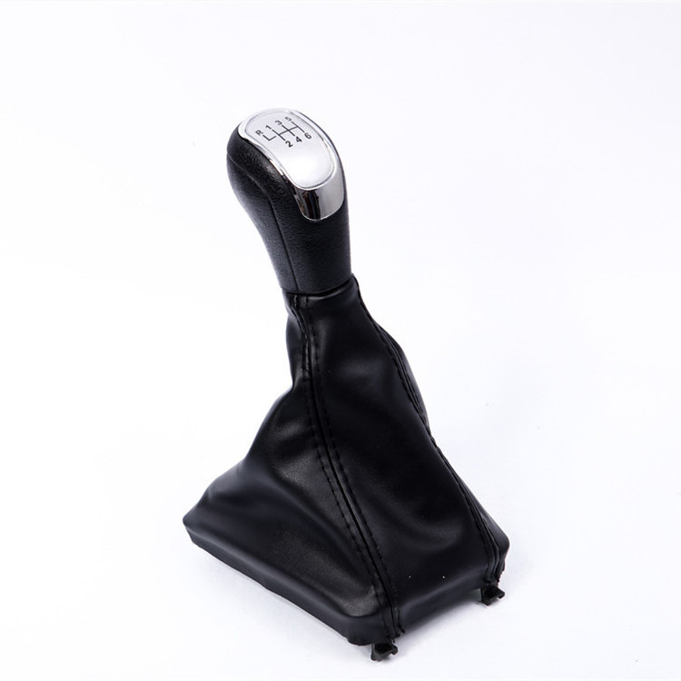 Stick Shifter Handball Lever Leather shift Gear knob with gaiter for Skoda Superb 3T MKII 210