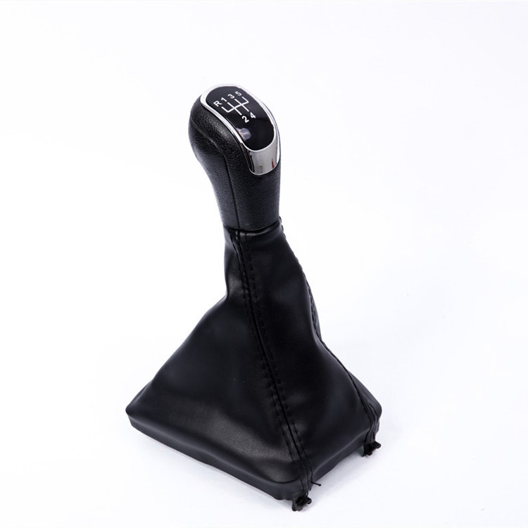 Stick Shifter Handball Lever Leather shift Gear knob with gaiter for Skoda Superb 3T MKII 210