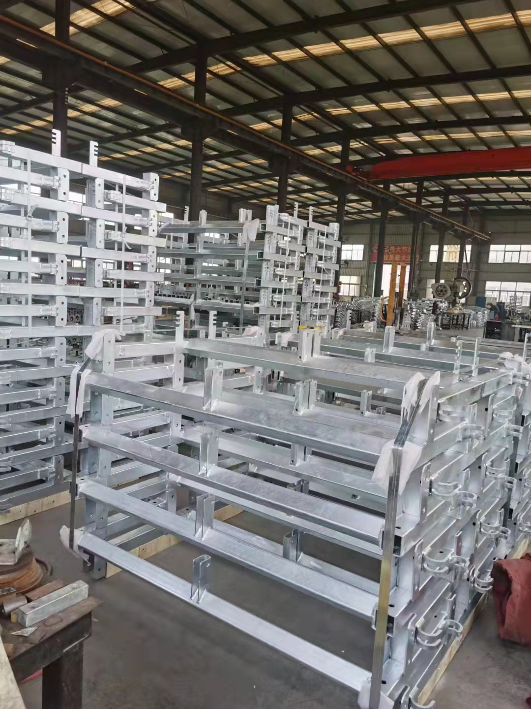 Factory Direct Wholesale Material Handling Equipment Belt Roller Frame Conveyor Support