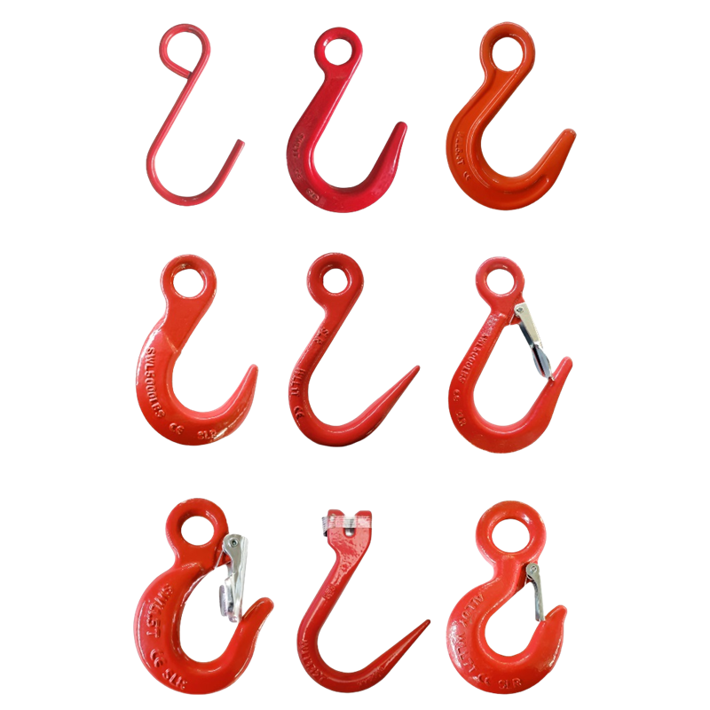 High quality High load-bearing Rigging Hardware Alloy Steel 320A Eye Slip Hook with Safety Latch