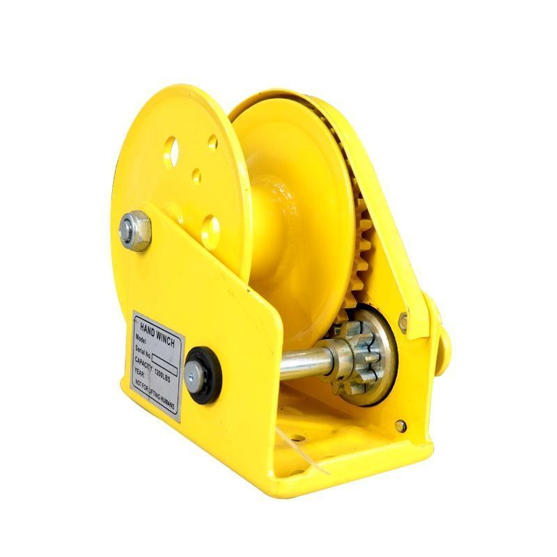 1200LB manual winch manual hand winch portable self locking hand winch