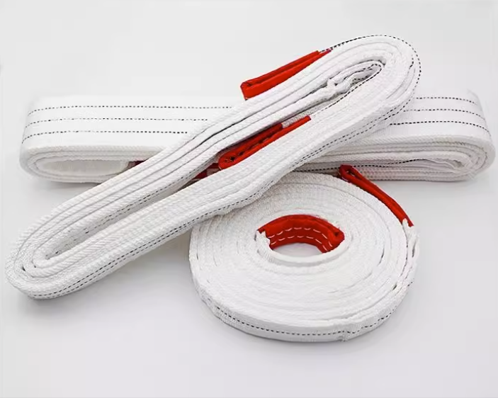 Professional Supply Finely Processed Polyester Heavy Crane Lifting Belt