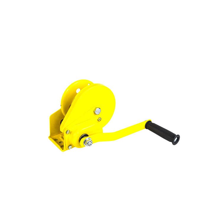 Large Capacity Self Locking Stainless Steel Strap Chain Lifting Manual Hand Winch