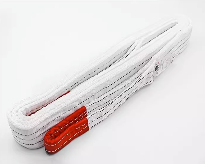 Professional Supply Finely Processed Polyester Heavy Crane Lifting Belt