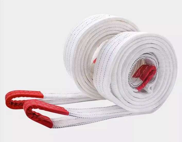 Professional Supply Finely Processed Polyester Heavy Crane Lifting Belt