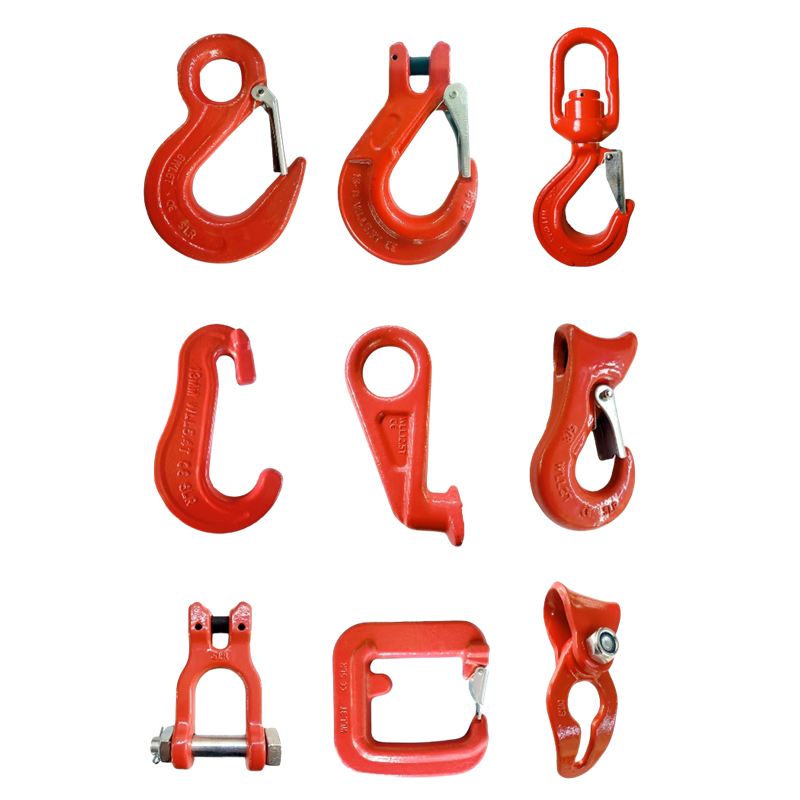 High Quality G70 Forged Safety Latches Clevis Slip Hooks