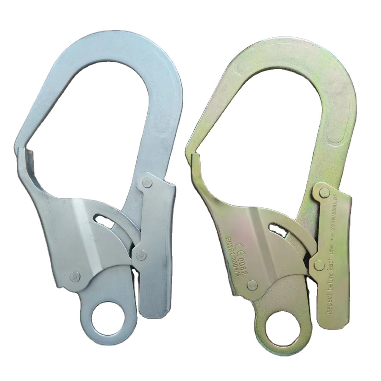 High Quality Snap Hook Industry Safety Protect Casting Snap Hook Forged Auto Locking Safety Large Steel Scaffold Hook