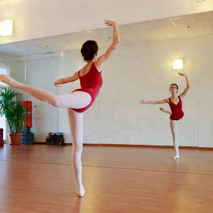 Large silver mirror sheet for Dance studio mirror