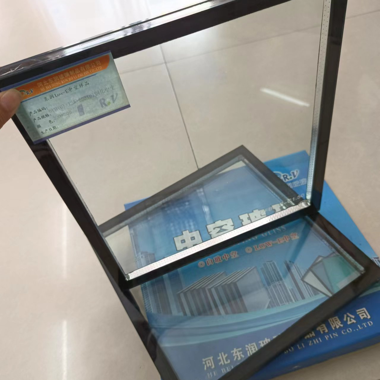 Glass factory Low E Tempered Vacuum insulated glass   for window curtain wall glass