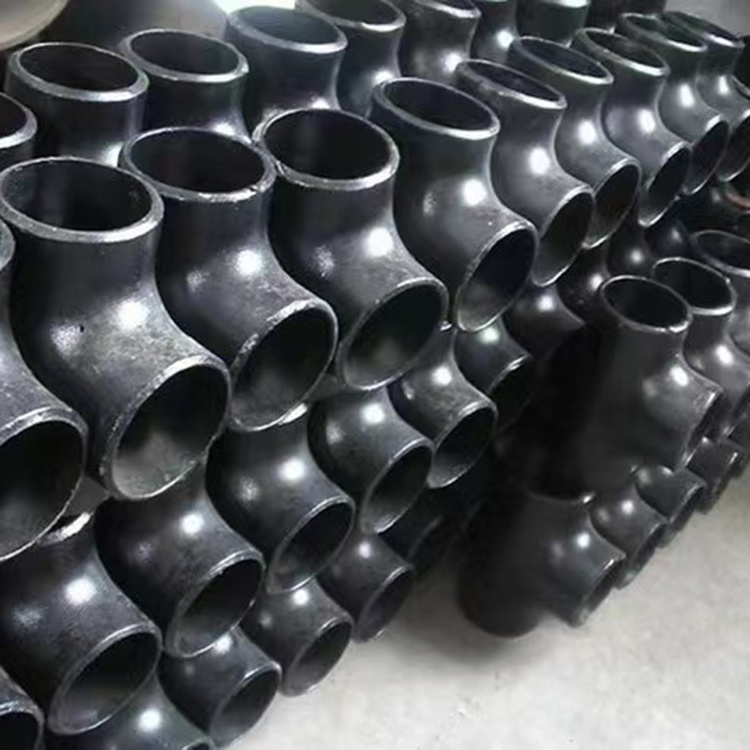 Butt Welding Pipe Fittings Carbon Steel Sch40 Equal Tee for Oil Gas Pipelines