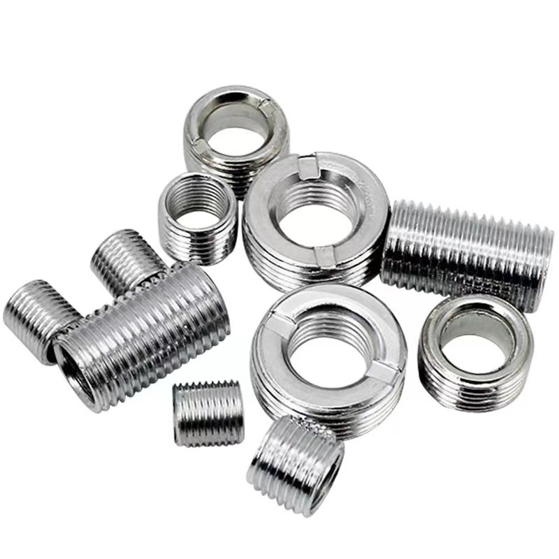 Carbon steel/stainless steel inner and outer tooth nut thread conversion sleeve screw thread protection sleeve