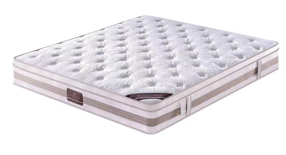 Mattress High End Queen King Size 12 Inch Latex Gel High Density Memory Foam Mattress Rolled Up Package