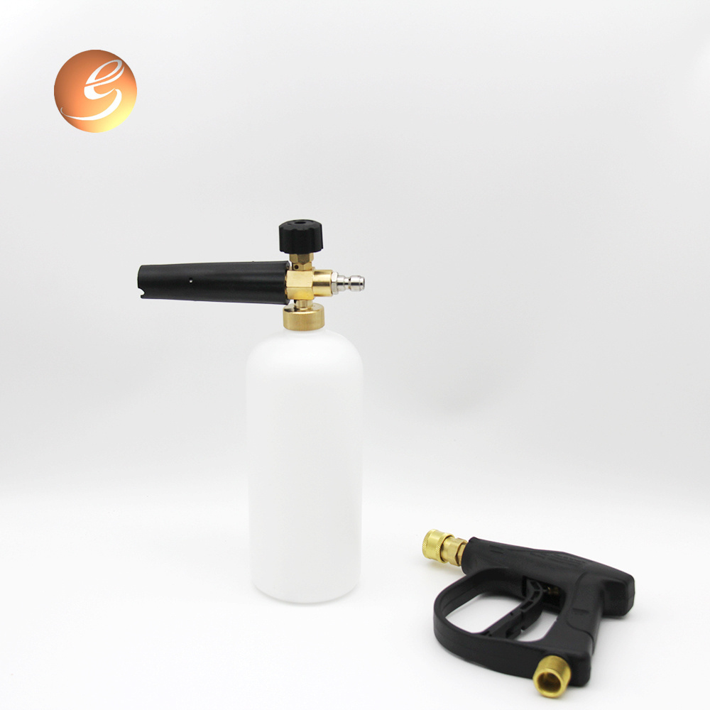 Foam Cannon Lance for Sun Joe Adjustable Snow Soap Sprayer  Pressure Washer Gun Jet Wash Brass Quick Connector