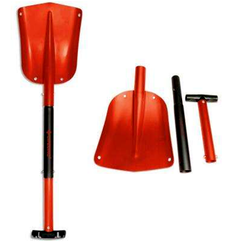 Wholesale convenient aluminum snow shovel with wheel Integral Forging heated snow shovel