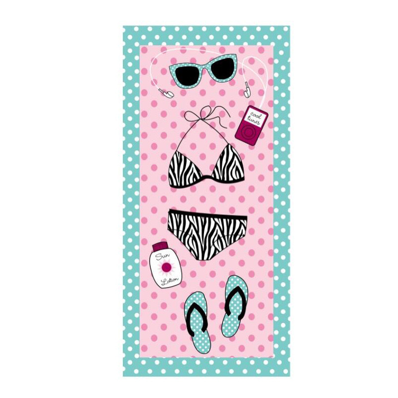 Summer new personality Household Products beach towels Support customization custom microfiber beach towel