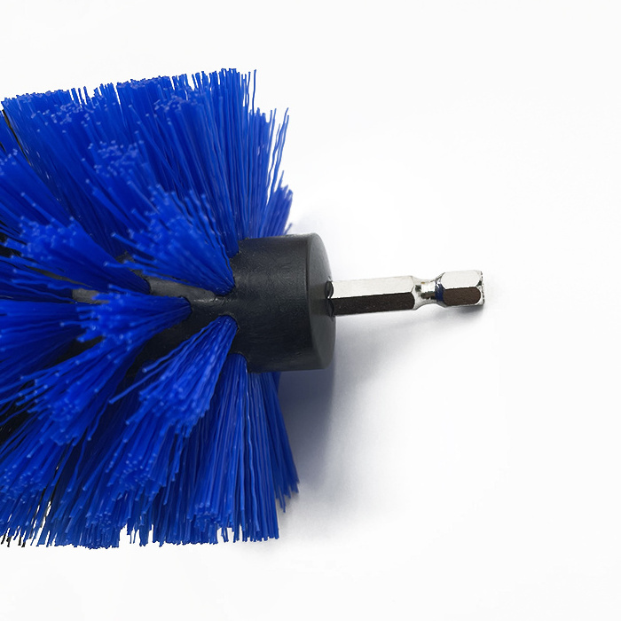 High Quality Brush Automotive Detailing Strong cleaning ability Drill Accessory Spin Scrubber brush Set