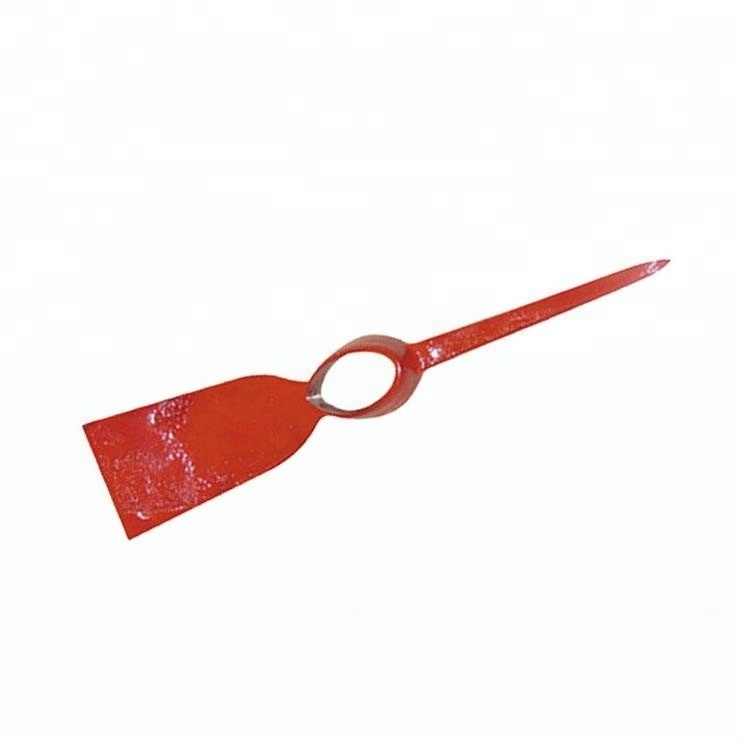 Manufacturers promote high quality Weeding mattock hoe flat head pick axe with no handle