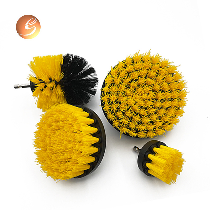 High Quality 4pcs Set Household Power drill cleaning brush set carpet cleaning brush