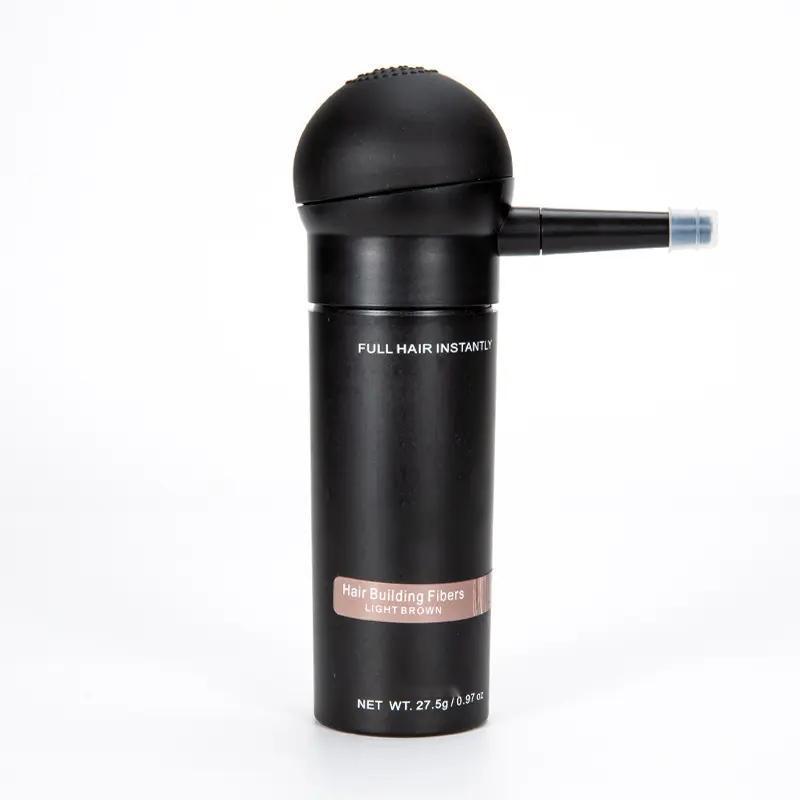 Hair Fibre Spray Pump Black Plastic Hand Spray Nozzle Hair Fiber Spray Applicator