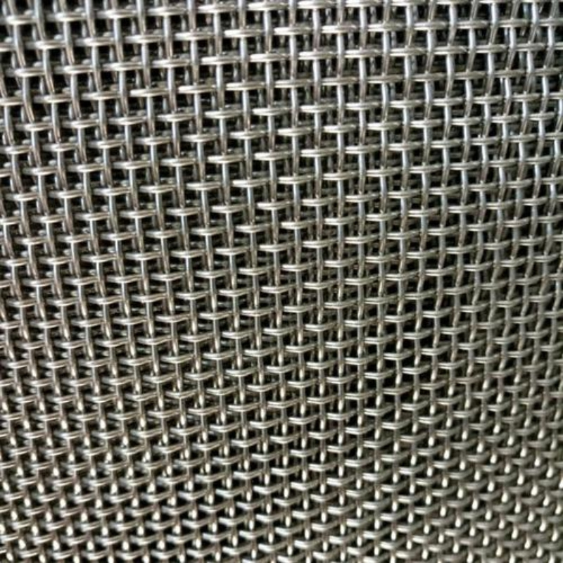 100 120 500 Micron Stainless Dutch Weave Steel Wire Mesh