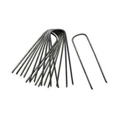 Landscape 6" garden stakes round pins sod staples