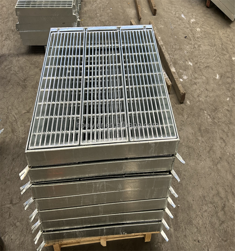 Singapore Galvanized Heavy Duty Vehicular Steel Grating  for Driveway Drain Cover