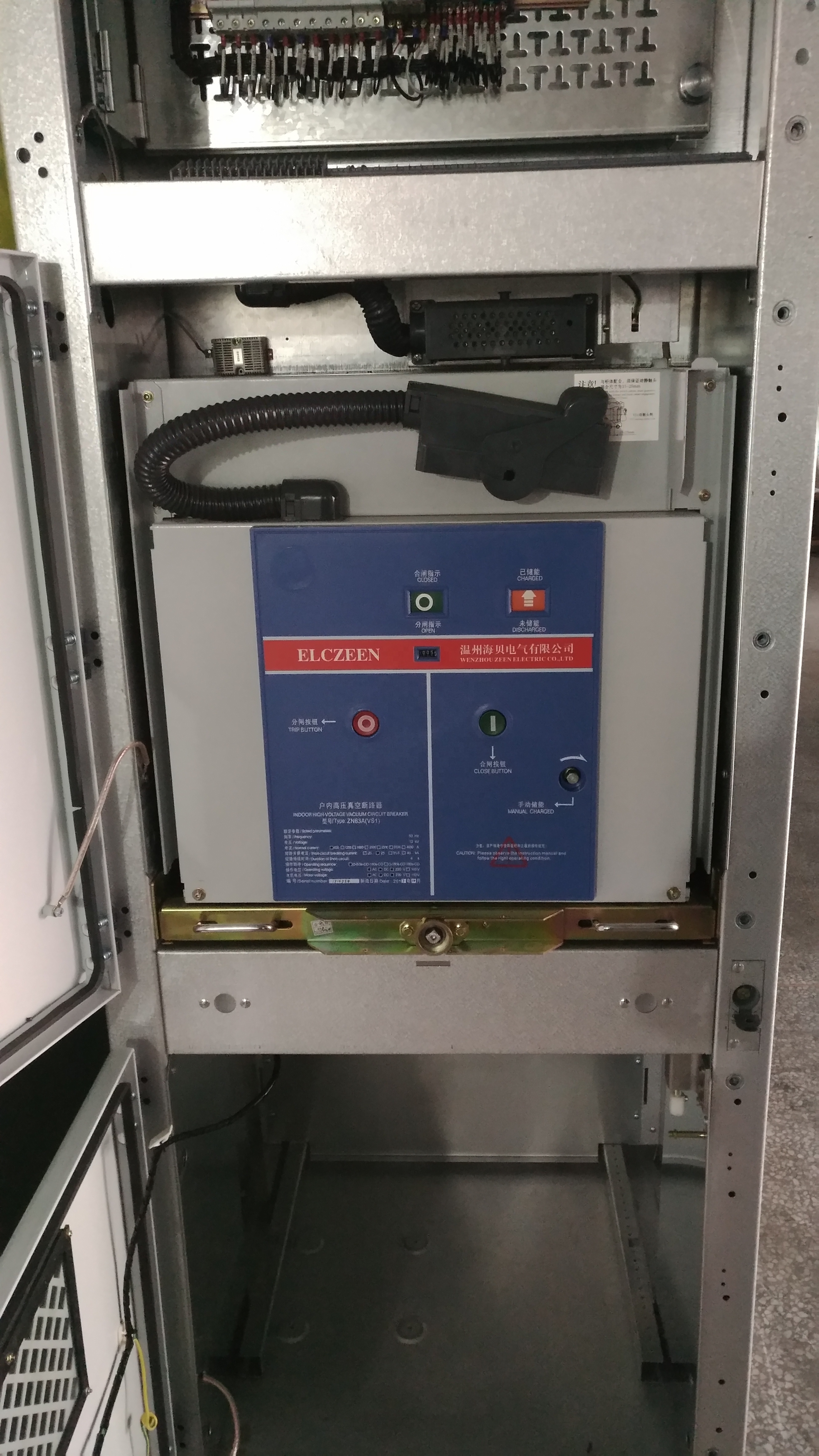 KYN28-12 Medium voltage metal-clad blokset 10KV switchgear