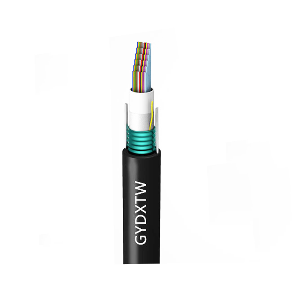 Manufacture Wholesale Gydxtw 6.3 G652d 48 Core Fiber Optic Cable For Overhead Aerial