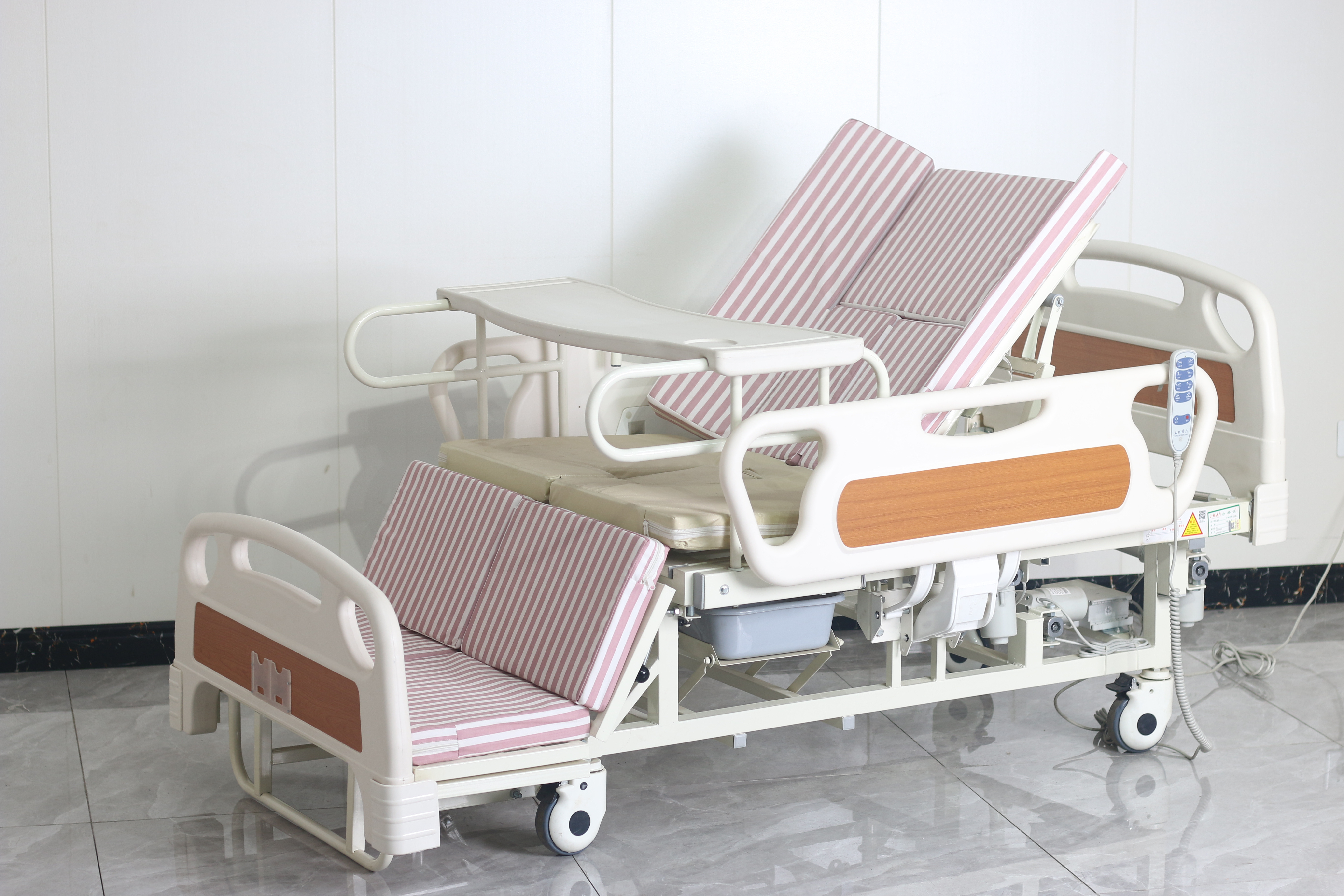 Multifunction Manual Patient Medical Nursing Bed, Home Care Hospital Bed,Hospital electric clinic and nursing bed low price