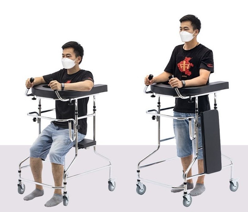 Elderly Walker Thrombosis Stroke Rehabilitation Walker For Adults Cerebral Palsy Hemiplegia Patients Rehabilitation