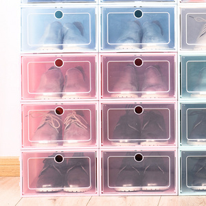 Shoes Box Shoe Containers Plastic Storage Transparent Shoe Case Storage Box