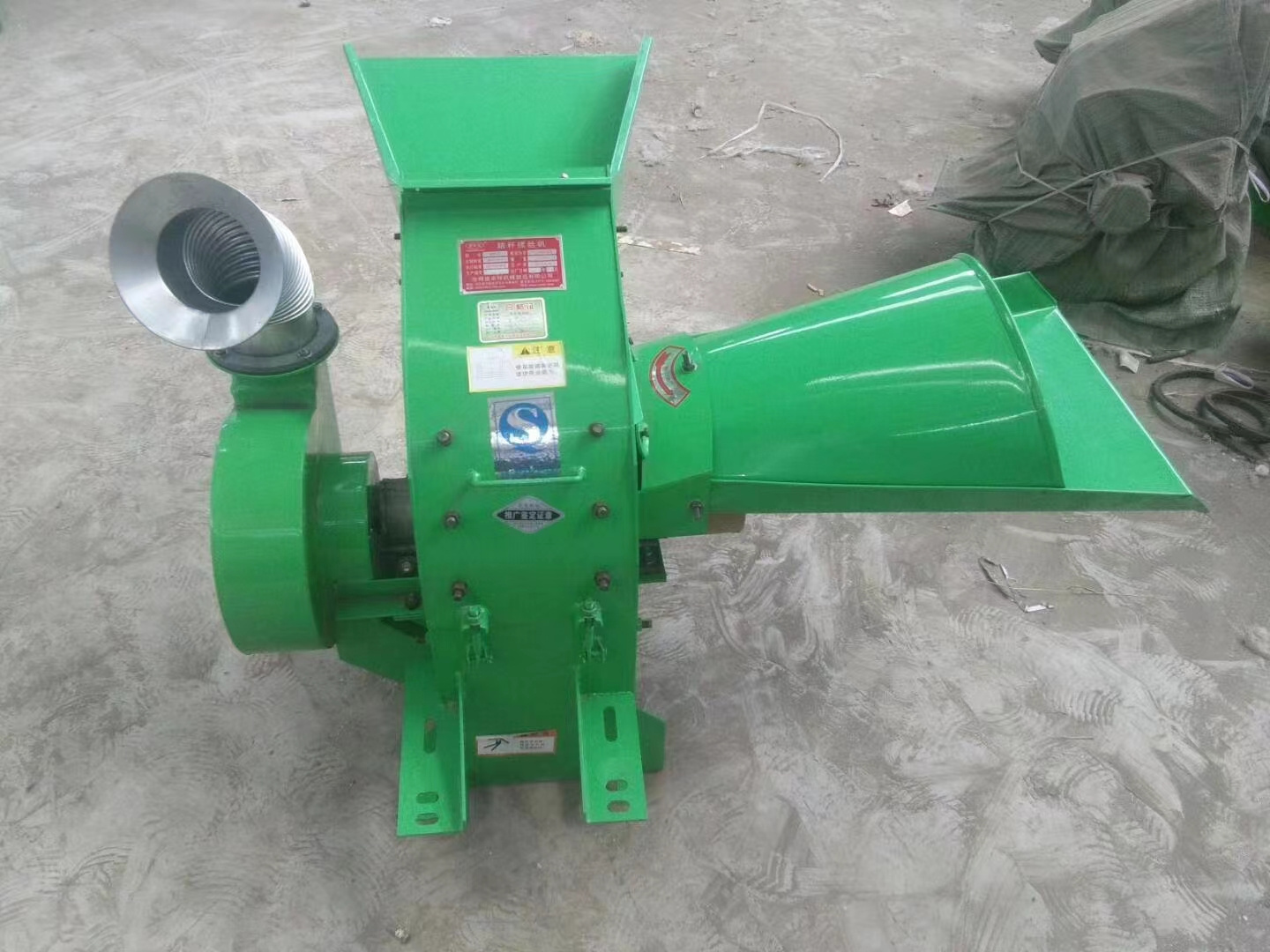 Multi-functional Hammer Feed Grinder Household Small Corn Cob Straw Maize Cob Crusher Machine