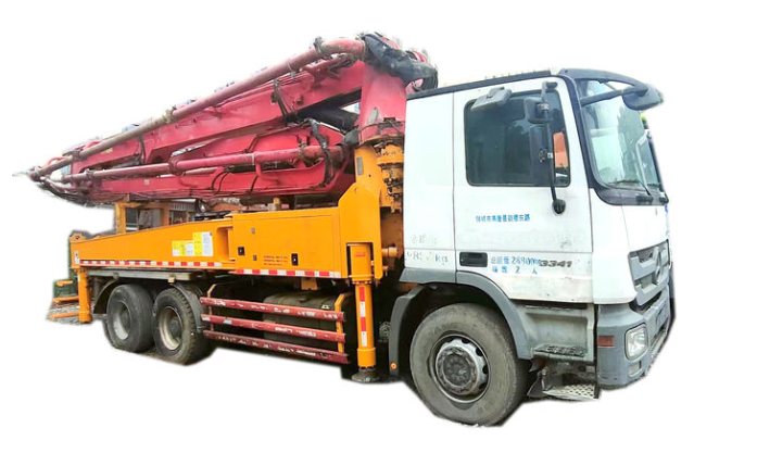 Cement Pump Truck zoomlion floor wedge for placing boom mini concrete placing boom Concrete Pouring Machine