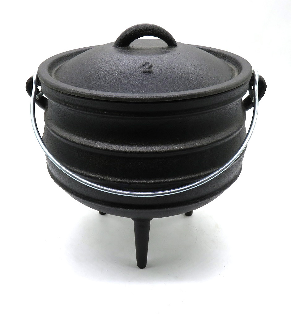 south africa cast iron soup pot/cast iron cauldron