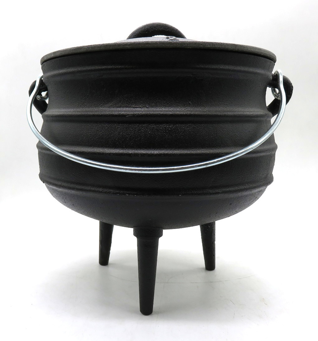 south africa cast iron soup pot/cast iron cauldron