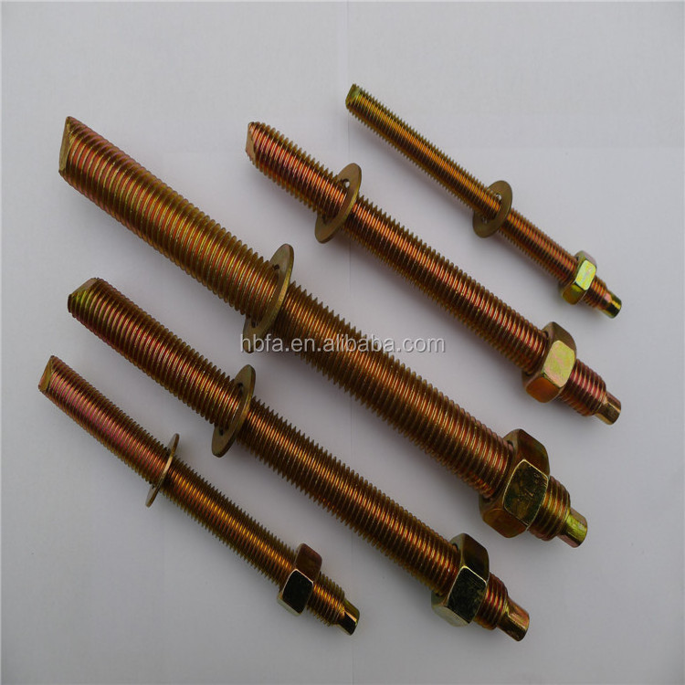 Q235 M8-30 Chemical Anchor Stud and Capsule YZP