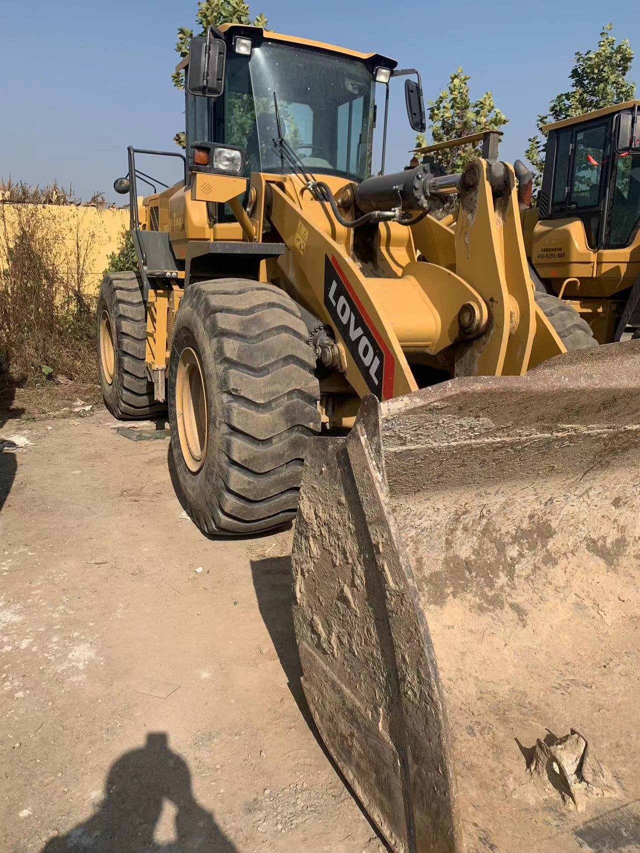 China used 5ton 6 7 8 ton 3.5 4 4.5 cbm Bucket Wheel Loader Construction Machinery with cabin