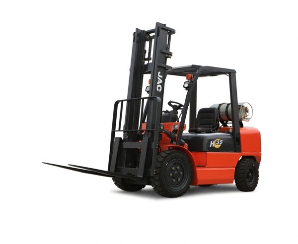 new brand mini small propane fork lifts lpg forklift 2.5 ton 3.5t gasoline k25 engine container fork lift