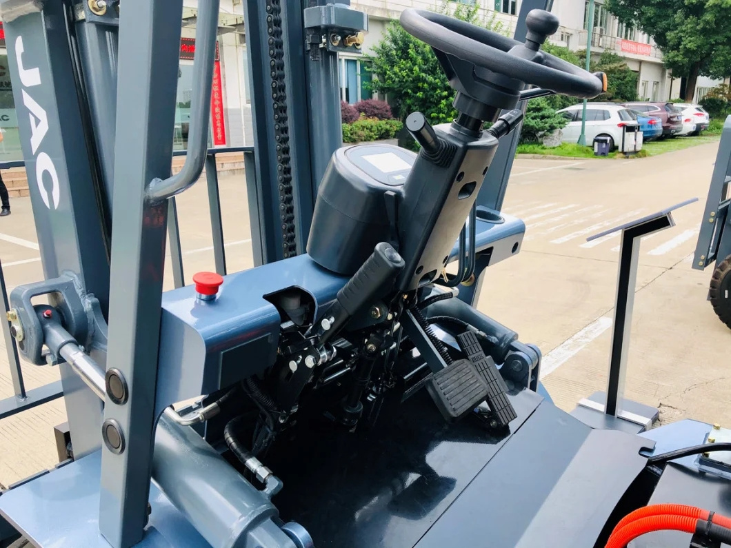 2.5/3.5t/Ton 2500kg 3500kg with Side Shift and Solid Tyres Counterbalance CE Mini Electric Forklift Price for Brand New