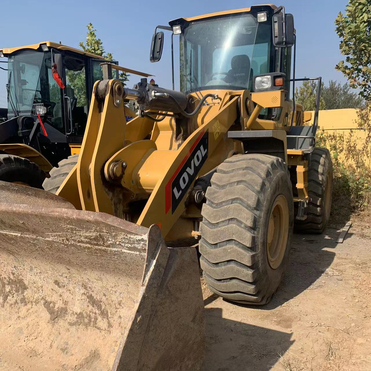 China used 5ton 6 7 8 ton 3.5 4 4.5 cbm Bucket Wheel Loader Construction Machinery with cabin