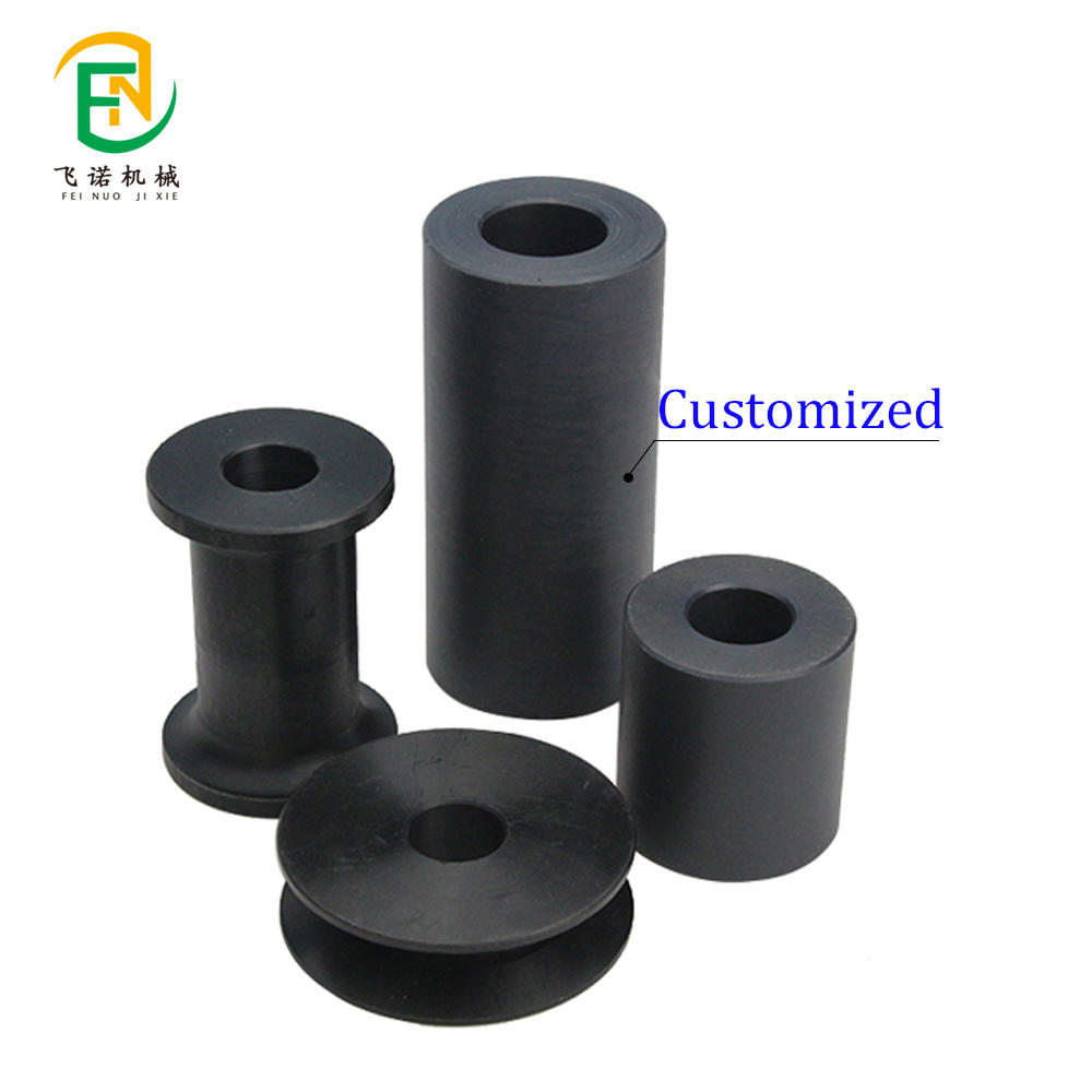 OEM custom high hardness plastic injection nylon plastic pulley custom wear resistance sailing rope small pulley roller wheels