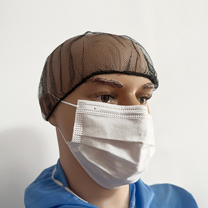 PPE Bouffant Cap 21" Disposable Nurse Non Woven Hair Cap Mob Caps