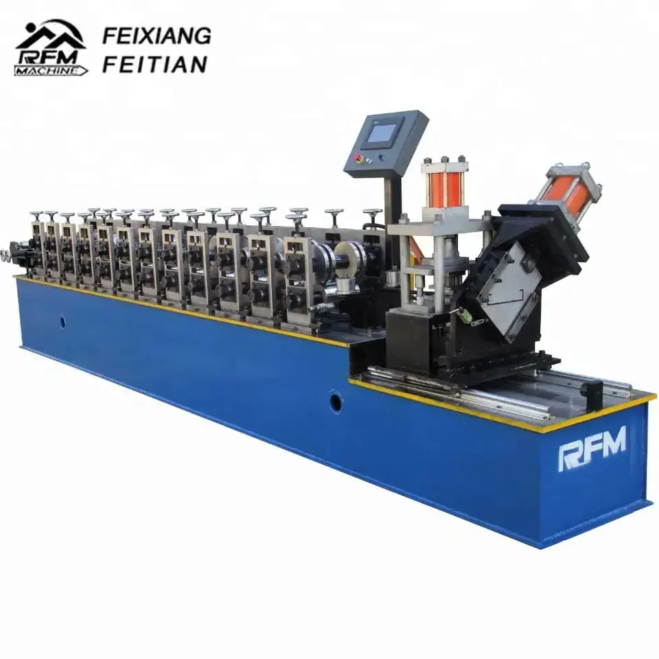 Ceiling C U Metal Stud And Track Roll Forming Machine Stud And Runner Making Machine