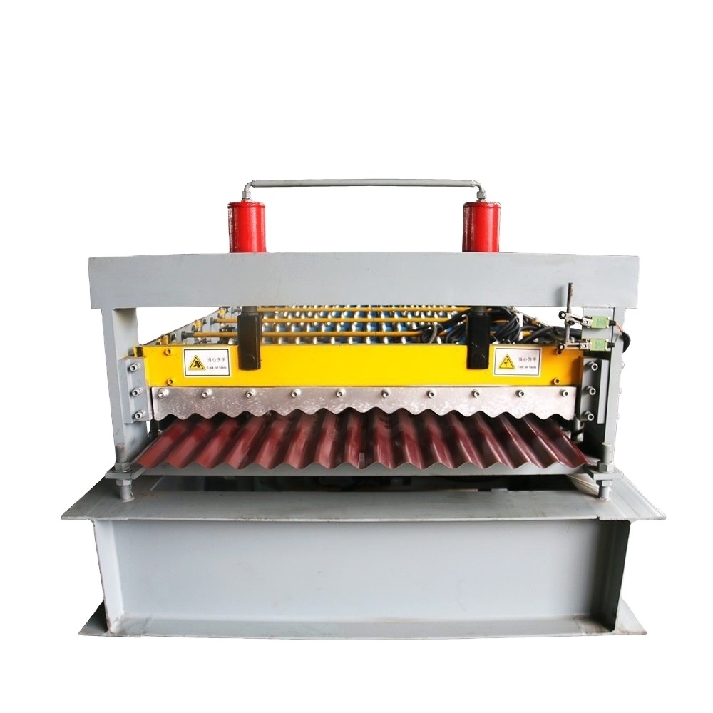 Corrugated Sheet Roll Forming Metal Roofing Machine Corrugated Iron Sheet Roller Forming Machine