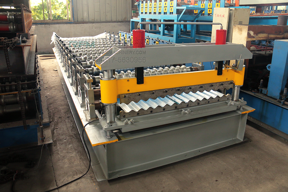 Corrugated roof sheet making machine,manual rooftile making machine,zinc roofing roll forming machine