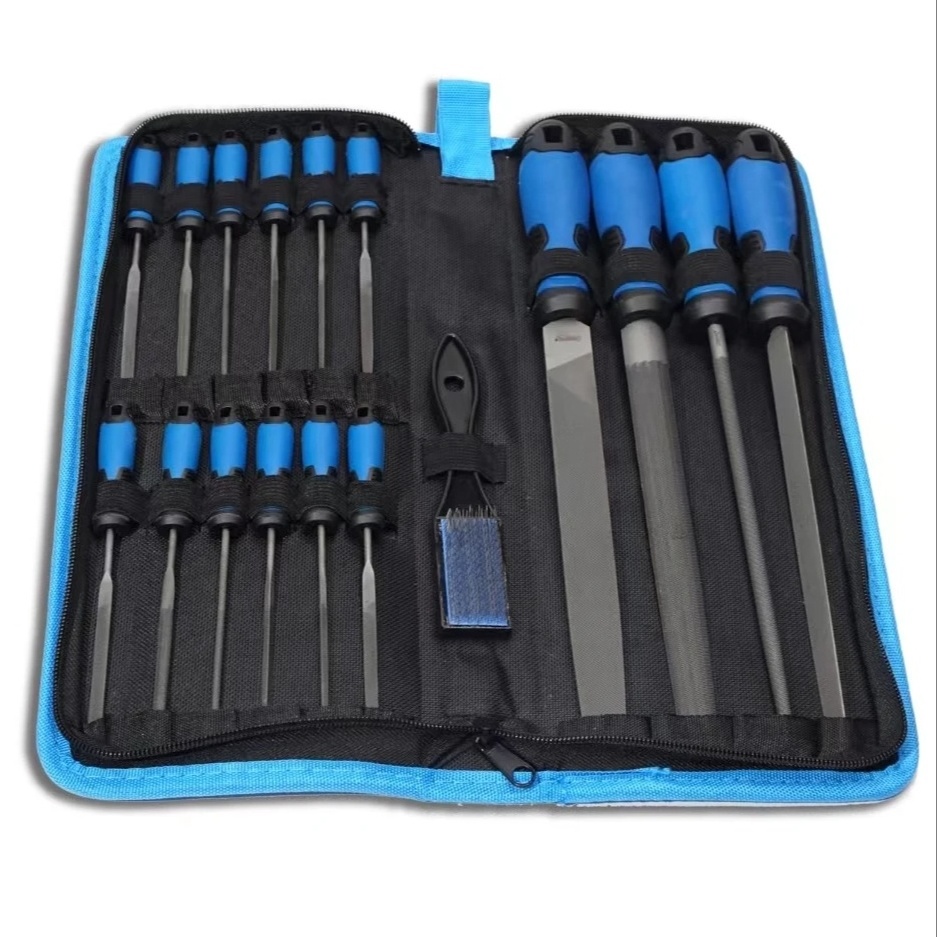 High quality T12 high carbon alloy steel forging 18Pcs Professional Files Set