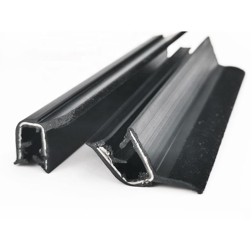 Black velvet covering window weatherstrip OEM Flocked Rubber WEATHERSEAL KIT